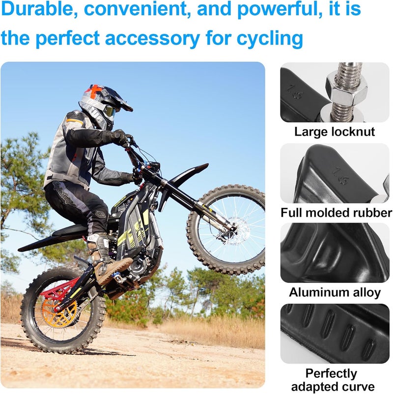 RUTU Motorcycle Wheel Rim Lock 1.6" - Bike Wheel Lock with Tire Locks Nut, Wheel Rim Lock Suitable for Motorcycle and Dirt Bike-Made of CNC Aluminum Alloy for Fixing Tires to Prevent Slipping - Image 4